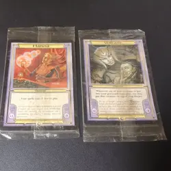 2 SEALED VANGUARD #2 PACKS oversized Hanna & Volrath 8 cards 1997 Vintage RARE - Image 1