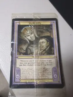 2 SEALED VANGUARD #2 PACKS oversized Hanna & Volrath 8 cards 1997 Vintage RARE - Image 2