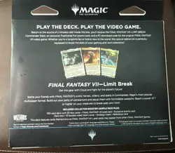 Magic the Gathering Final Fantasy Game Edition Commander Deck Limit Break MTG - Image 2