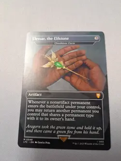 MTG: LotR: Elessar, the Elfstone - Cloudstone Curio (LP) (Borderless) - Image 2