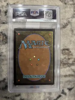 Magic MTG Traveling Chocobo Final Fantasy Neon Ink Green Foil #0551D PSA 10 - Image 2