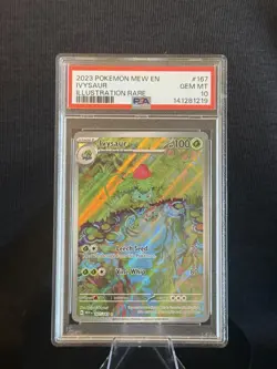 2023 Pokemon SV 151 MEW EN Ivysaur #167/165 PSA 10 - Image 1