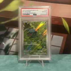 Pokemon Bulbasaur 166/165 Sv: Scarlet & Violet 151 Holo PSA 10 Gem Mint - Image 1