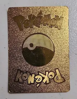 Charmander, Bulbasaur & Squirtle GX Gold Foil Fan Art Pokemon Textured 3/99 - Image 2