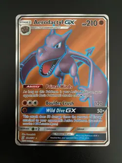 [NM] Pokemon - Aerodactyl GX 224/236 - Unified Minds - English - Image 1