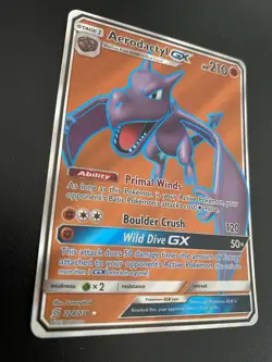 [NM] Pokemon - Aerodactyl GX 224/236 - Unified Minds - English - Image 3