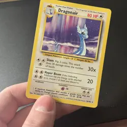 Pokemon Base Set 1999-2000 4th Print Dragonair Non Holo Rare Vintage WOTC 18/102 - Image 2