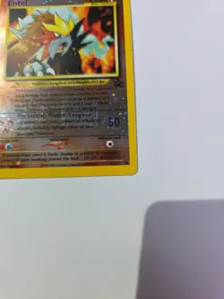 Pokemon TCG Entei #34 Reverse Holo Promo - Image 2