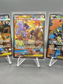 Pokemon TCG Mega Kangaskhan Ex 182/132 Mega Evolution Illustration Rare Holo - Image 3