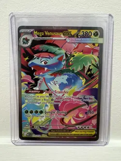 Pokemon TCG Mega Venusaur ex 177/132 Ultra Rare Mega Evolution Base Set NM/M - Image 1