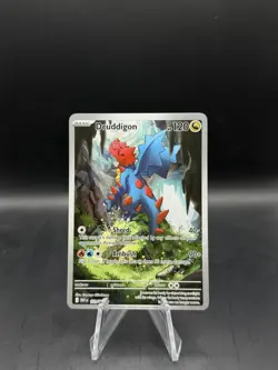 2025 Pokemon White Flare Druddigon Illustration Rare #151/086 NEAR MINT - Image 1