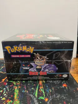 Pokemon TCG Team Rocket Deck Box Display (6 ct) Wizards of The Coast Sealed - Image 5