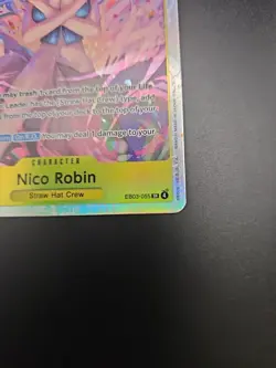 Nico Robin EB03-055 SR Super Rare Extra Booster Heroines Edition One Piece Card - Image 3