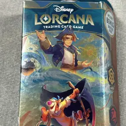 Disney Lorcana: Azurite Sea Starter Deck - Amber and Ruby New - Image 2
