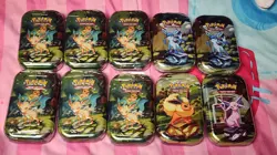 🔥🔥Lot Of 10 Prismatic Evolutions Sealed Mini Tins Pokemon Trading Cards🔥🔥 - Image 2