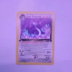 Pokemon Card - Dark Dragonair Team Rocket 33/82 Uncommon 1st Edition - Image 1