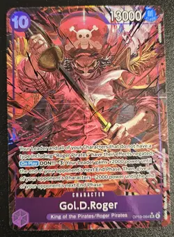 Gol.D.Roger (Alt Art) OP13-064 SR Carrying on His Will - ONE PIECE Card ENGLISH - Image 1