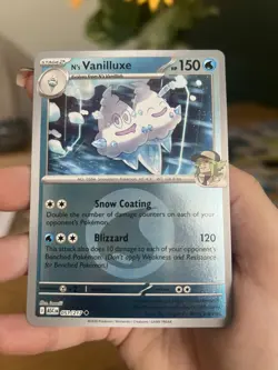 N's Vanilluxe 051/217 Energyl Reverse Holo Ascended Heroes Pokemon Card - Image 1