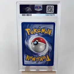 Pokemon TCG Gengar Fossil Card 20/62 Unlimited Regular Rare PSA 6 GRADED 1999 - Image 2