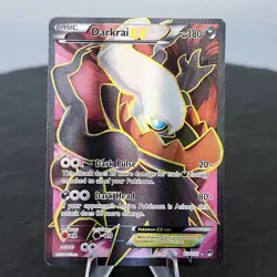 Darkrai EX 118/122 Breakpoint Full Art Ultra Rare Holo Pokemon 2016 LP - Image 1