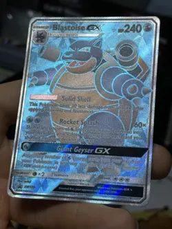 Blastoise GX SM189 Black Star Promo 2019 Full Art Holo Pokemon Card TCG - Image 5