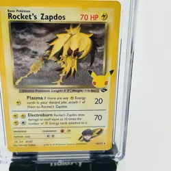 CGC 10 Rocket's Zapdos 15/132 Classic Collection Celebratiosn Promo Holo POKEMON - Image 5