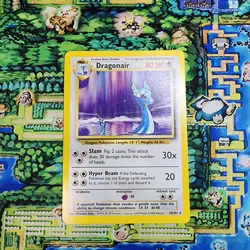 Pokemon TCG Dragonair Base Set Unlimited Rare Card 18/102 NM/LP Condition - Image 1