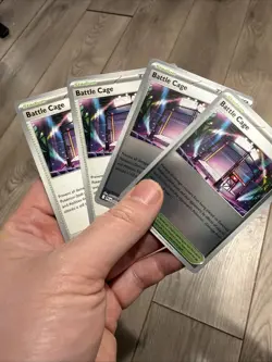 4x Pokemon TCG Battle Cage Phantasmal Flames 085/094 Playset - Image 1
