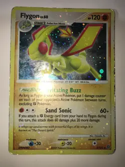 Pokemon Flygon Holo Bleed 5/132 Secret Wonders - RARE HP - Image 1