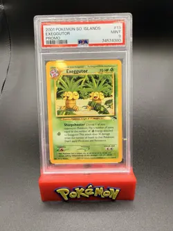 2001 Pokemon Exeggutor Non Holo Southern Islands Promo 13/18 - PSA 9 Mint! WOTC - Image 1