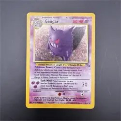 Pokemon TCG Gengar (5) - Fossil Holo Rare - Image 1