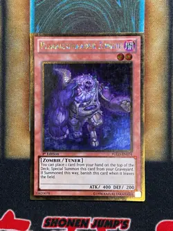 Yugioh Plaguespreader Zombie PGLD-EN074 Gold Rare 1st Ed LP - Image 1