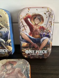 Factory SEALED - One Piece Tin Set Vol.2 - 3 Tins OP13- - Image 3