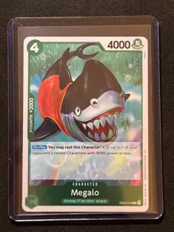 Megalo - Rare - One Piece The Azure Sea's Seven (OP14-EB04) - EB04-018 NM - Image 3