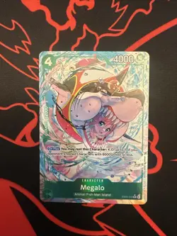 ONE PIECE Megalo (Alternate Art) EB04-018 The Azure Sea's Seven Foil - Image 1