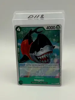 Megalo OP14-018 Rare One Piece The Azure Sea's Seven - Image 1