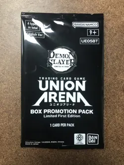 Union Arena TCG Demon Slayer Box Promo Pack - Image 1