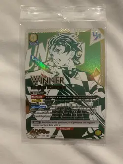 Union Arena Tanjiro Kamado RARE BATTLE WINNER UEPR/KMY-1-008 Demon Slayer ENG - Image 1