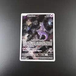 Mewtwo SVP 052 Pokemon Promo 151 Full Art Holo Ultra Premium Card - Image 1