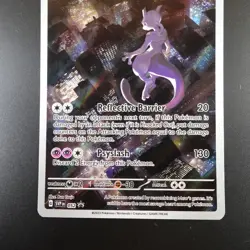 Mewtwo SVP 052 Pokemon Promo 151 Full Art Holo Ultra Premium Card - Image 3
