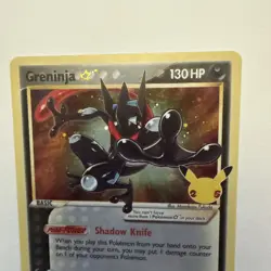 Pokemon Card Celebrations Holographic Promo Greninja SWSH144 B - Image 5