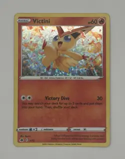 Victini 5/15 2022 Mcdonald's Promo Holo Rare Pokemon Card Pokemon TCG NM - Image 1