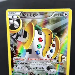 Regigigas XY82 Holographic Rare Pokemon TCG Card Black Star Promo XY 2015 - Image 3