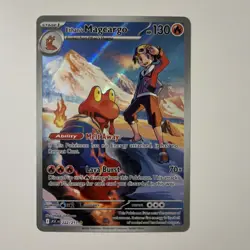 Ethan's Magcargo Holo 130 HP Card 222/217 ASC - Image 1