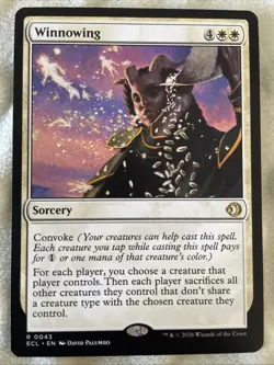 Winnowing - Lorwyn Eclipsed ECL MTG Magic The Gathering #43 - Image 1