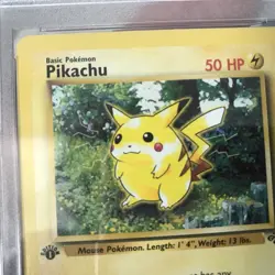 1999 Pokemon Jungle 1st Edition Pikachu #60/64 PSA 7 NM WOTC Non Holo - Image 5