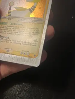 2003 Pokemon EX Dragon Ampharos ex 89/97 Holo Rare EX WOTC-Era – LP Condition - Image 3