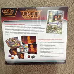 Pokemon Obsidian Flames Elite Trainer Box Charmander 2023 English TCG - Image 3