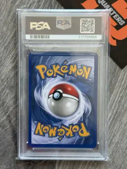Alakazam Holo Pokemon Game Base Set 2 PSA6 - Image 2