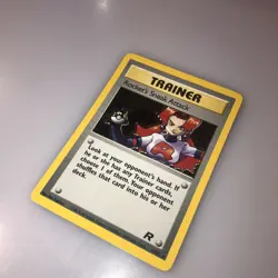 Pokemon TCG Rocket's Sneak Attack 16/82 Team Rocket Holo Rare - Image 4